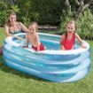 Picture of Intex Oval Whale Fun Pool, Blue