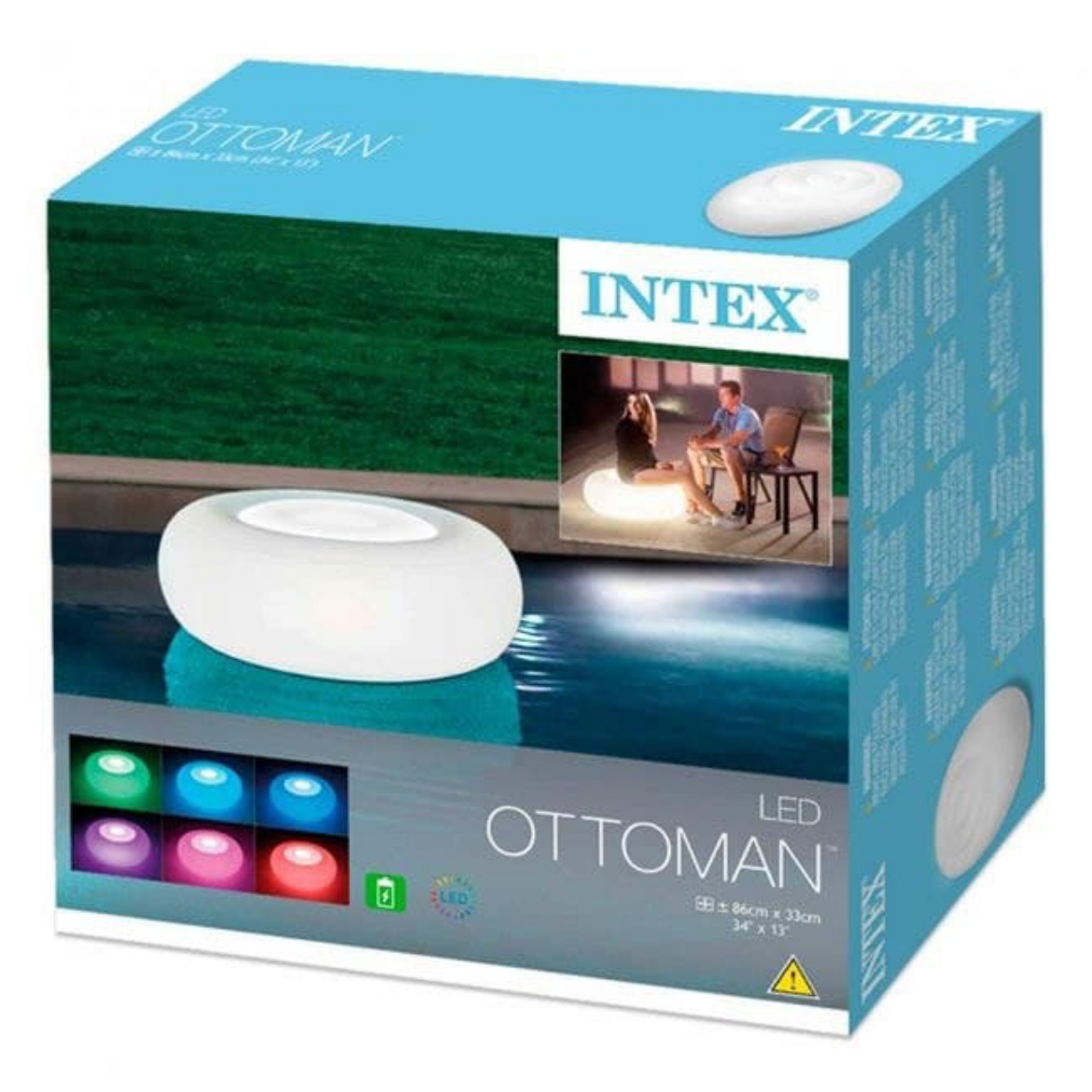 Picture of LED OTTOMAN LIGHT