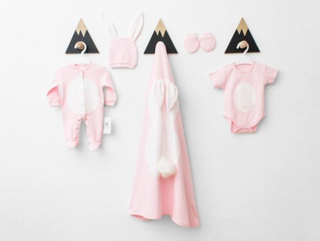 Picture of Newborn baby bunny set 5 pieces