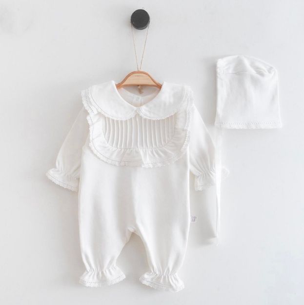 Picture of Luxe Collar Jumpsuit (0-3) Months