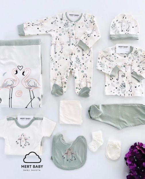 Picture of lovely flamingo Newborn set