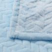 Picture of Blue flannel baby blanket 30x40 inch