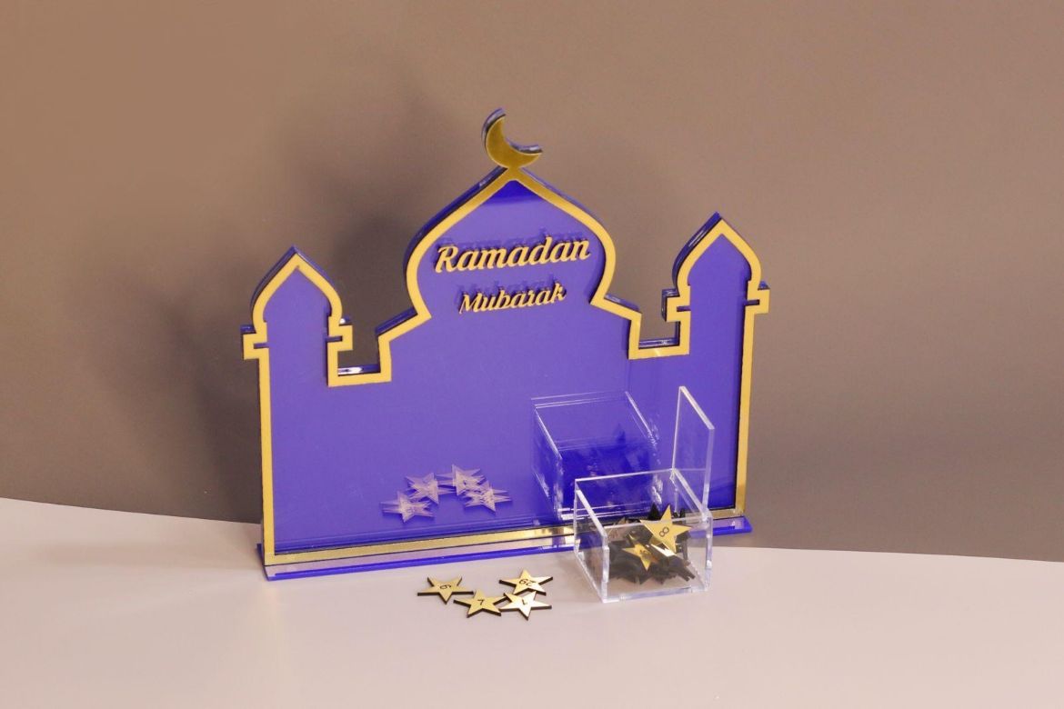 Picture of Ramadan calendar purple